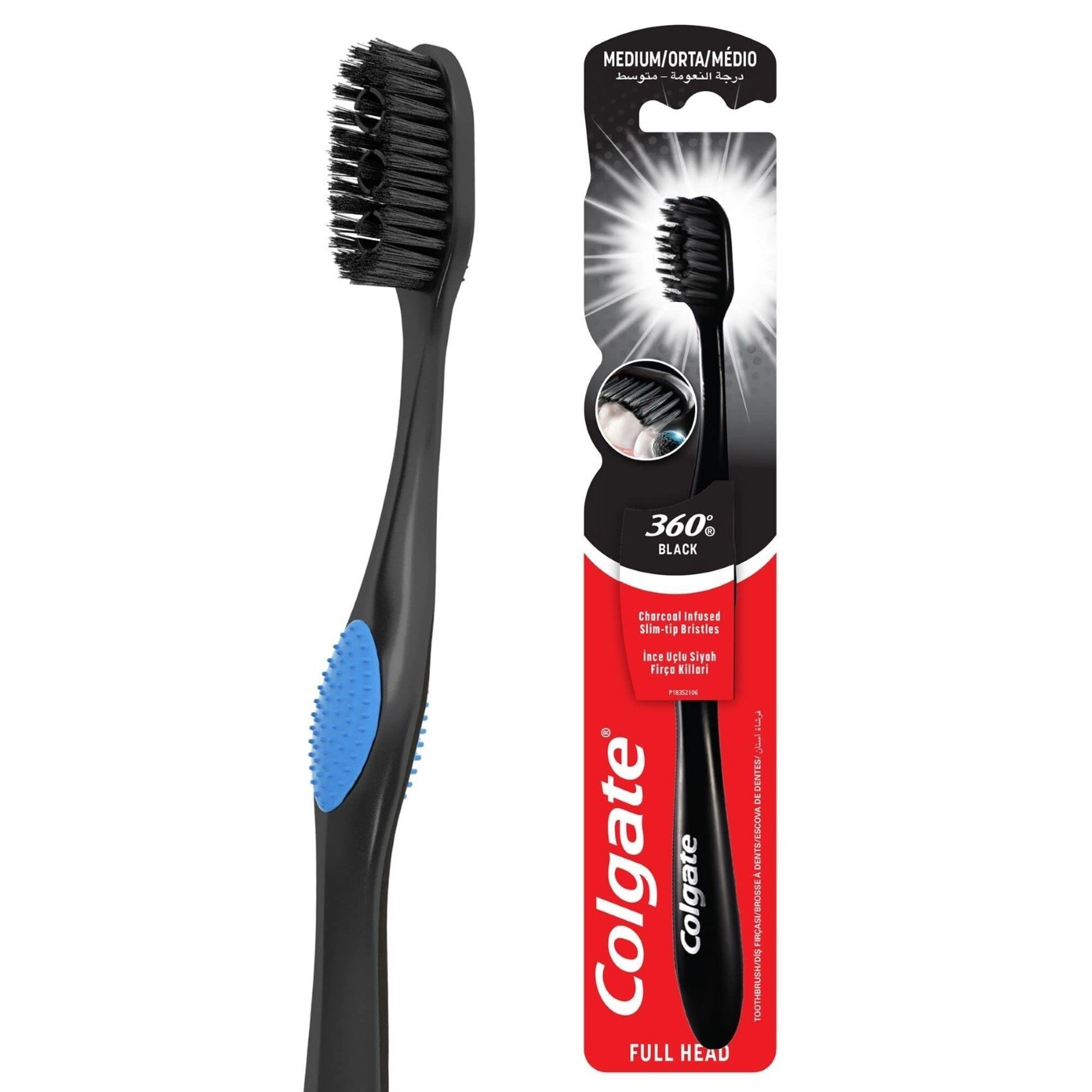 Colgate 360 Charcoal - Medium