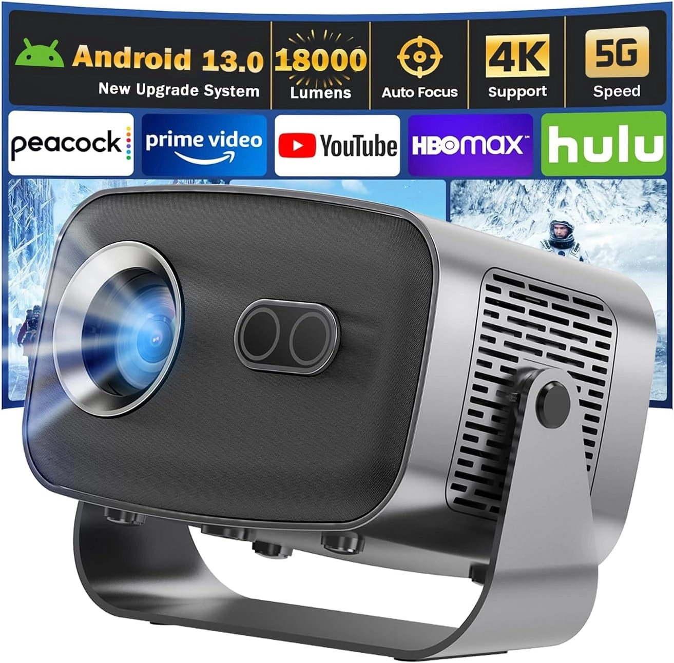 Portable Smart Projector - 1280×720