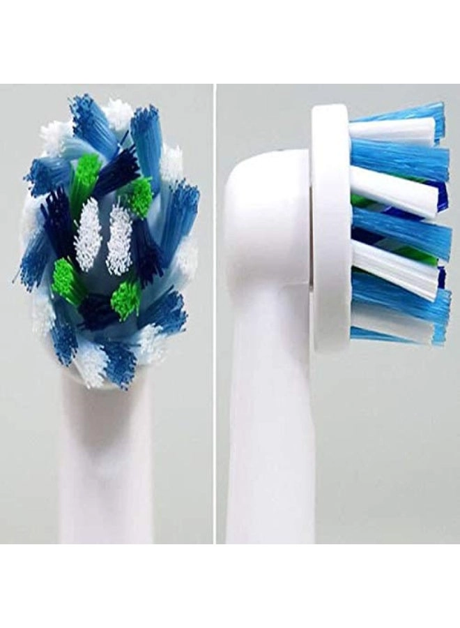 Cross Action Toothbrush Head - Soft Bristles 4pcs