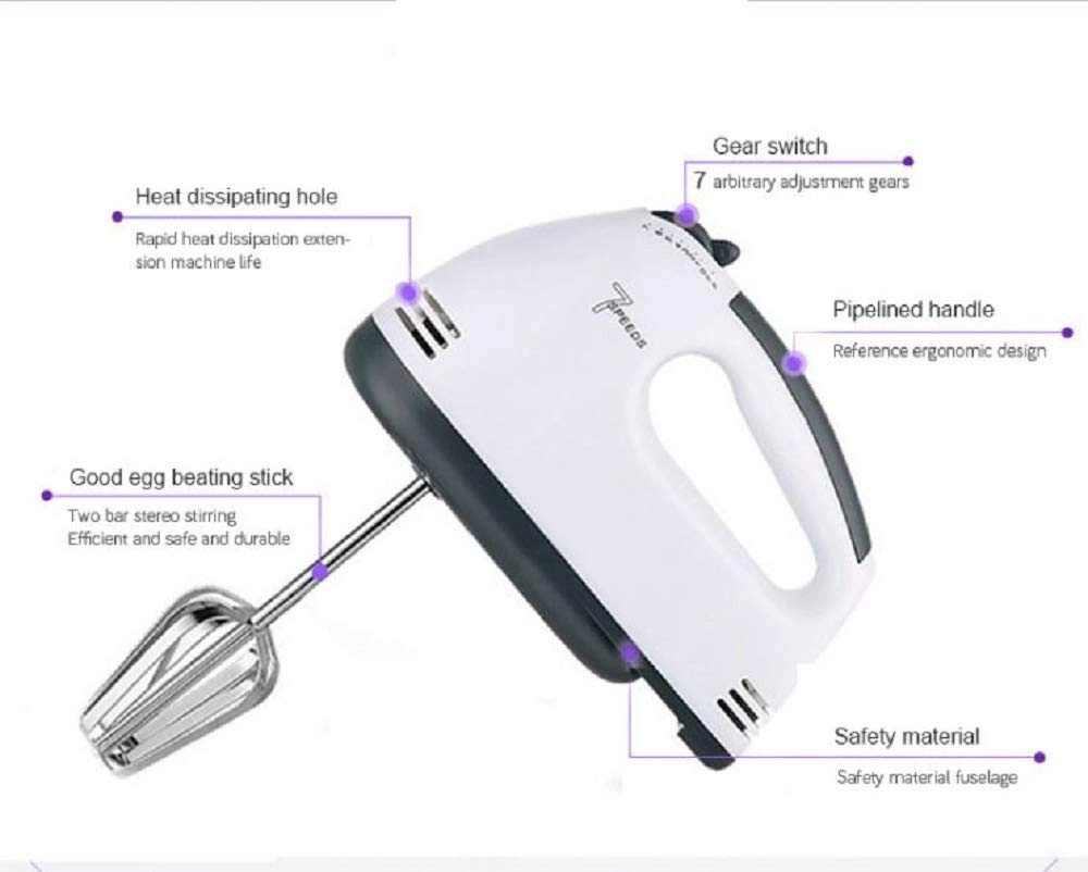 Multifunctional Hand Mixer - 180Watt