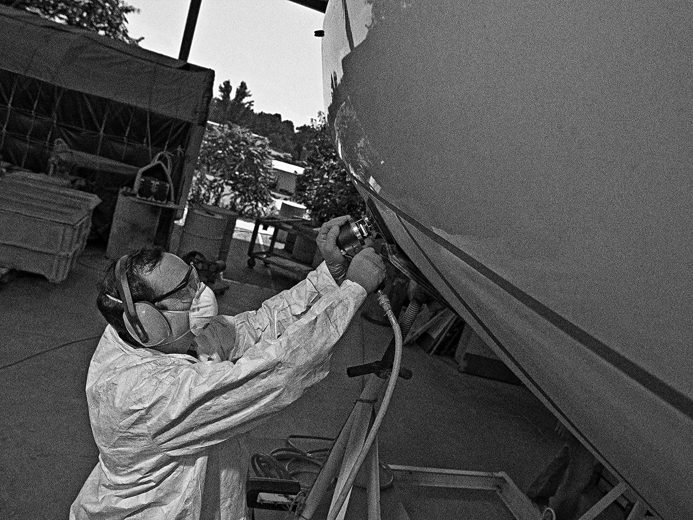 311G - 6-Inch Dual Action Air Sander