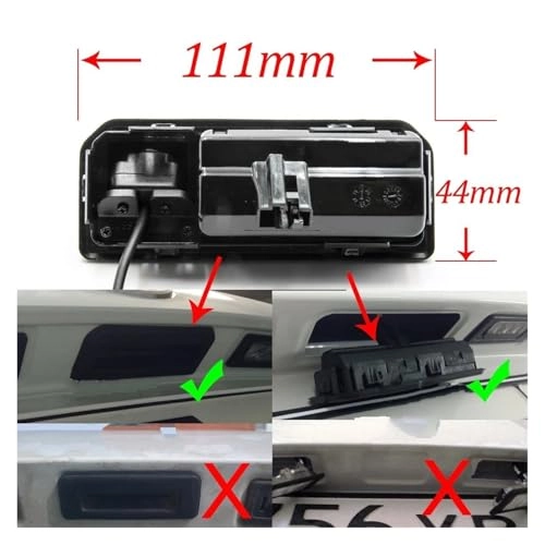 Rear View Camera - Night vision Universal RCA Connector 720P