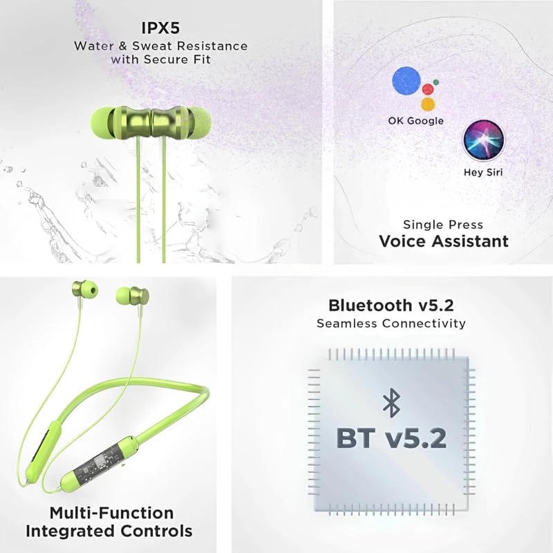 Supreme Bluetooth Neckband Wireless Headphone