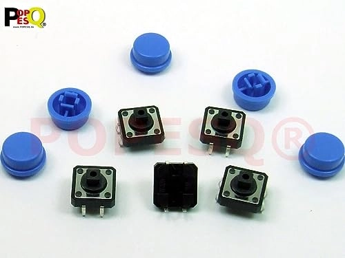 Instant Switch - 12 x 12 mm 7.3 mm THT + Momentary Switch