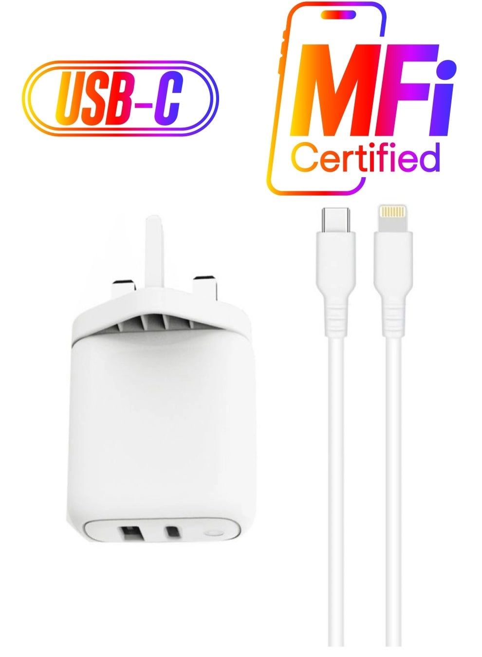 Trands Type-C To Lightning Cable