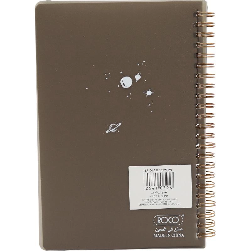 Notebook 19 X 26 cm Spiral - Grid 100 Sheets