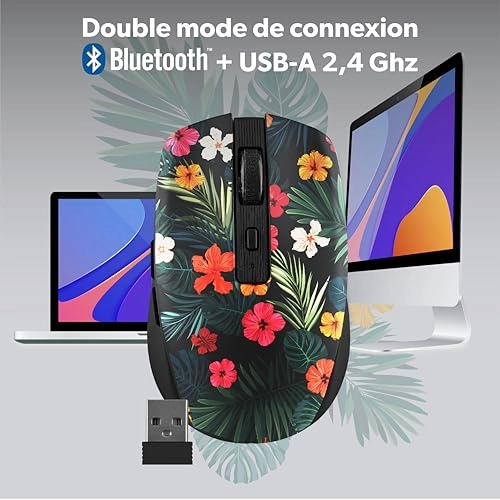 Stylish Design Mouse - Bluetooth USB