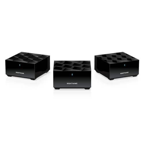Nighthawk Mesh System - 802.11ax Router + 2 Satellites