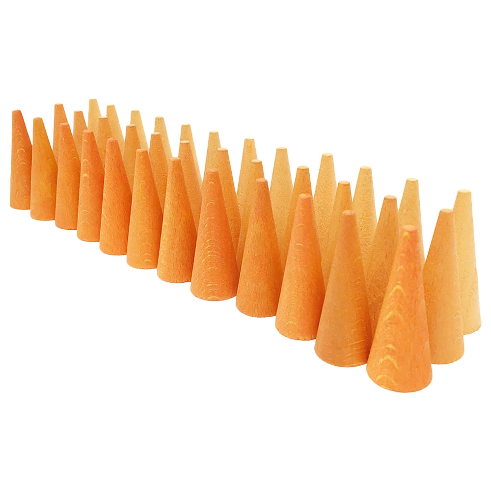 Mandala Orange Cone - Suitable for 3 years and above 36 pieces