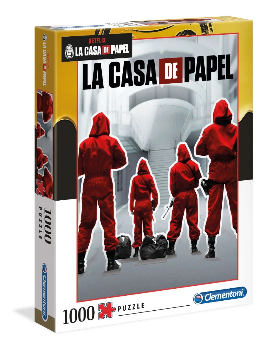 Clementoni La Casa de Papel Puzzle (STM-6800000357) - 1000 pcs