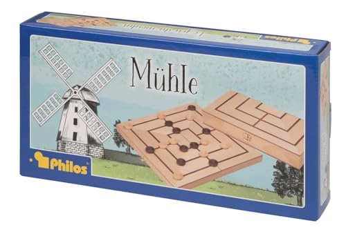 Nine Mens Morris - Wooden Folding Board