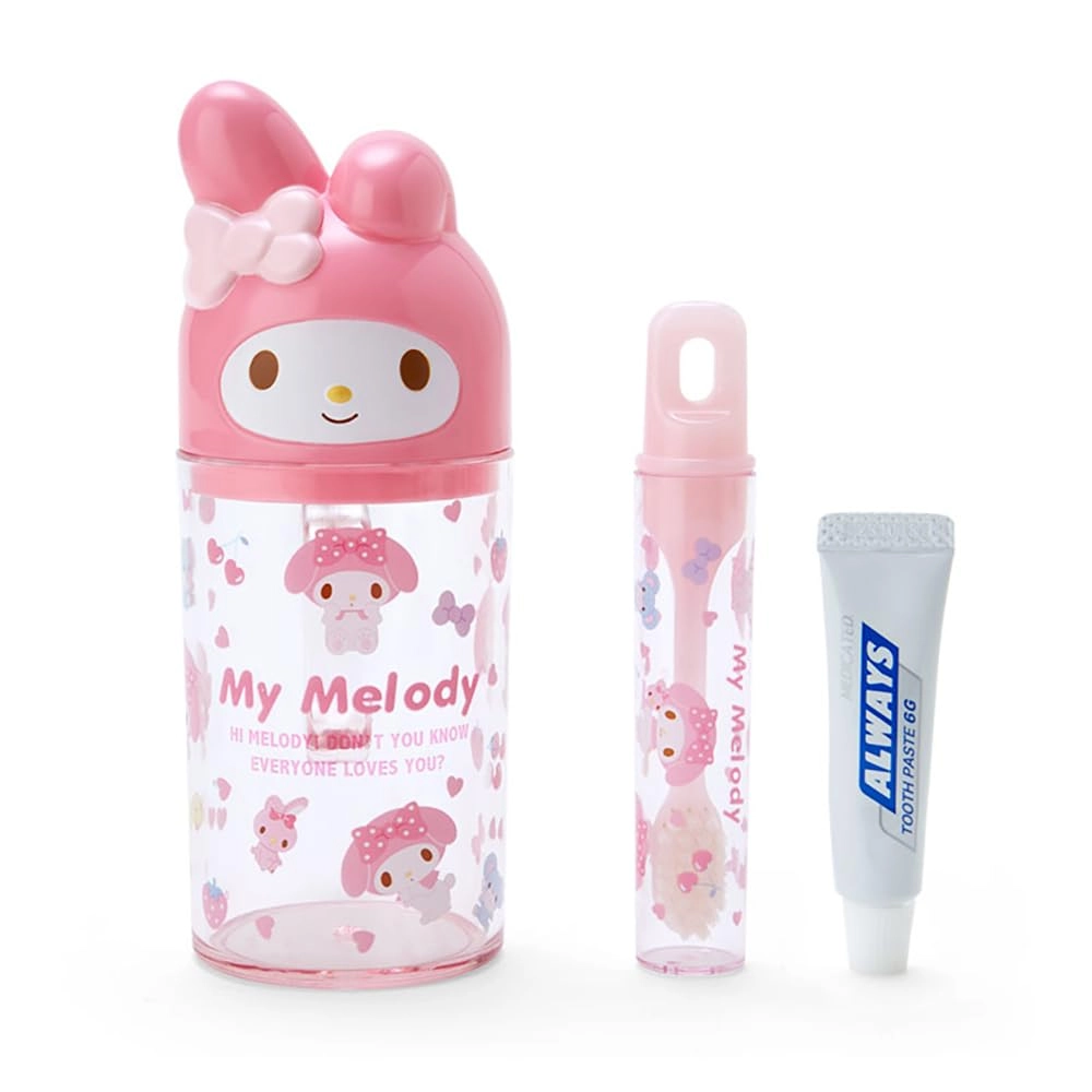 Sanrio My Melody Toothbrush & Cup Set - Normal Bundle