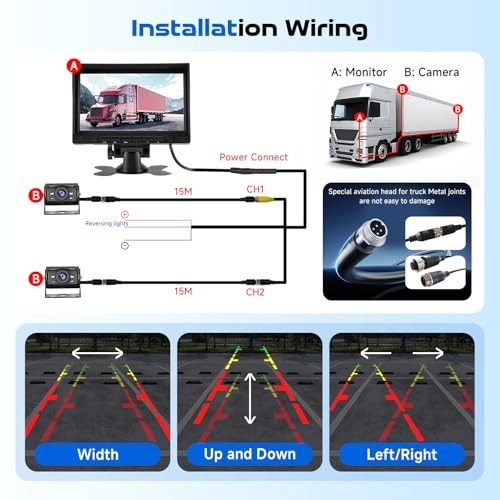 Rearview Camera - Night Vision Wired 1080P