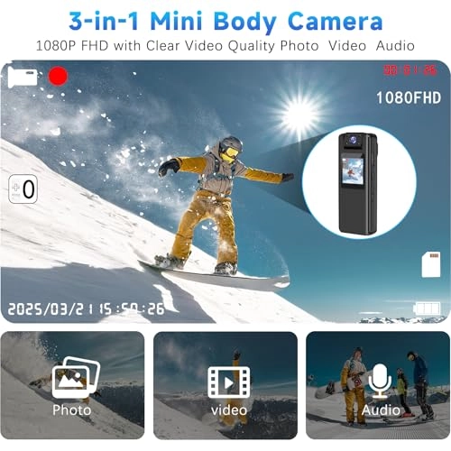 Body Camera - 1080p 128GB