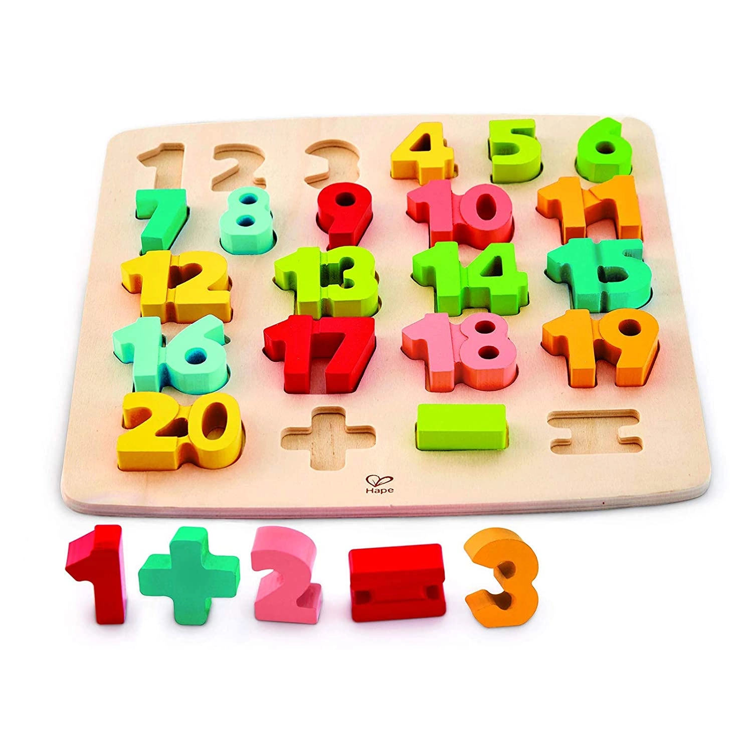 COLOR LAND CHILDRENS TOYS CENTER LLC Chunky Number Math Puzzle - All Ages