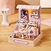 DIY Miniature Dollhouse Kit - Warm Moment 1:24