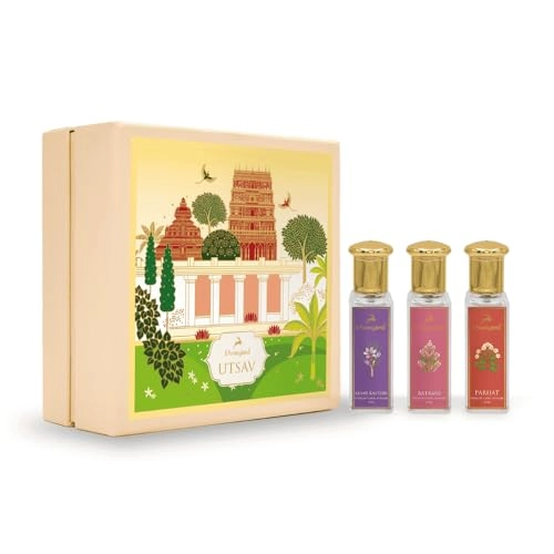 Chandan + Nargis + Keshar Kasturi - Floral 3 piece(s)