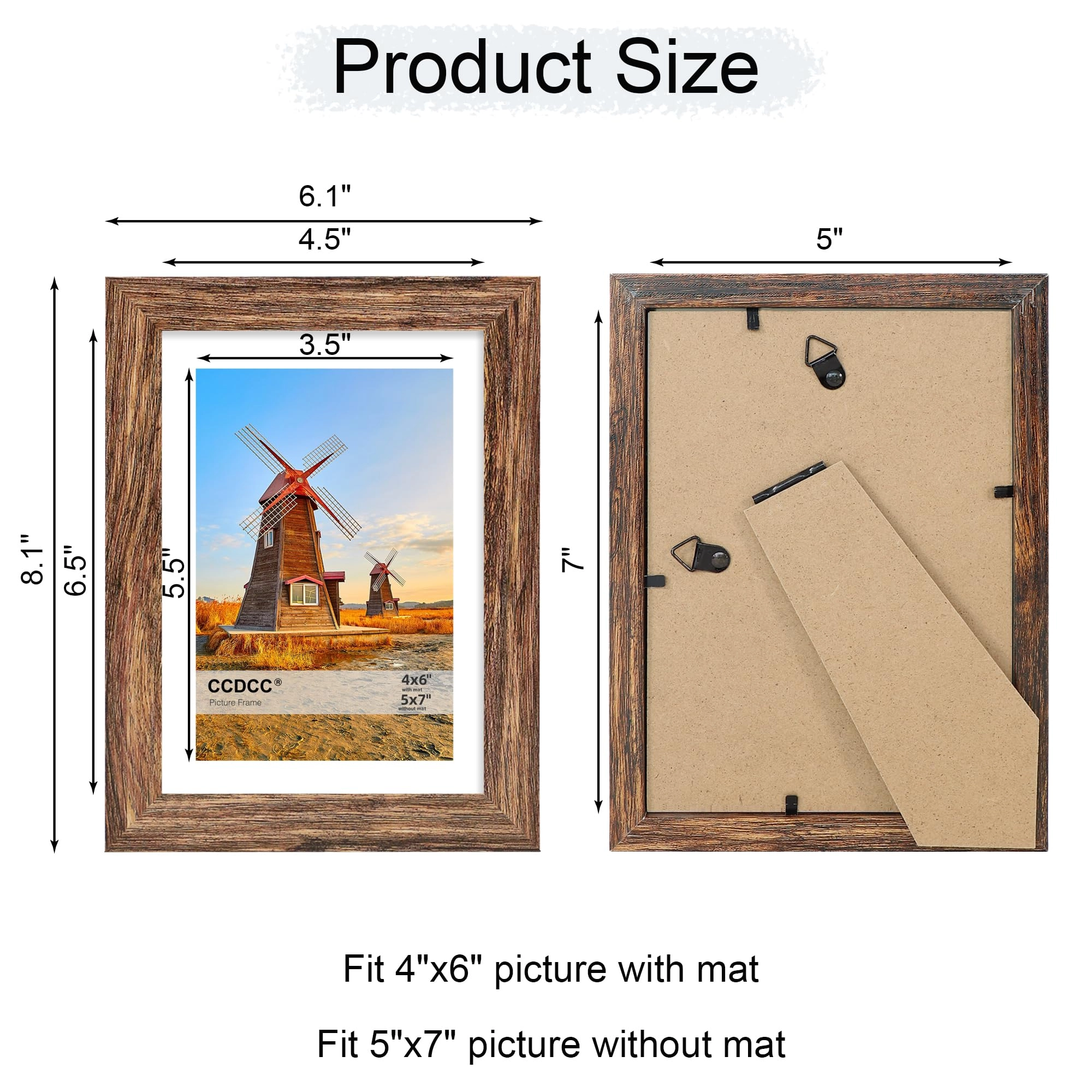 Picture Frame - 5x7 Single Set