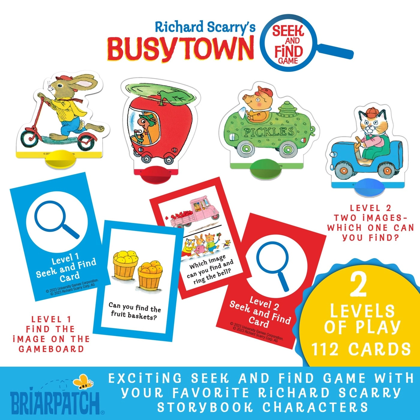 Richard Scarry'S Busytown Seek And Find Adventure Game - Ages 3 And Up