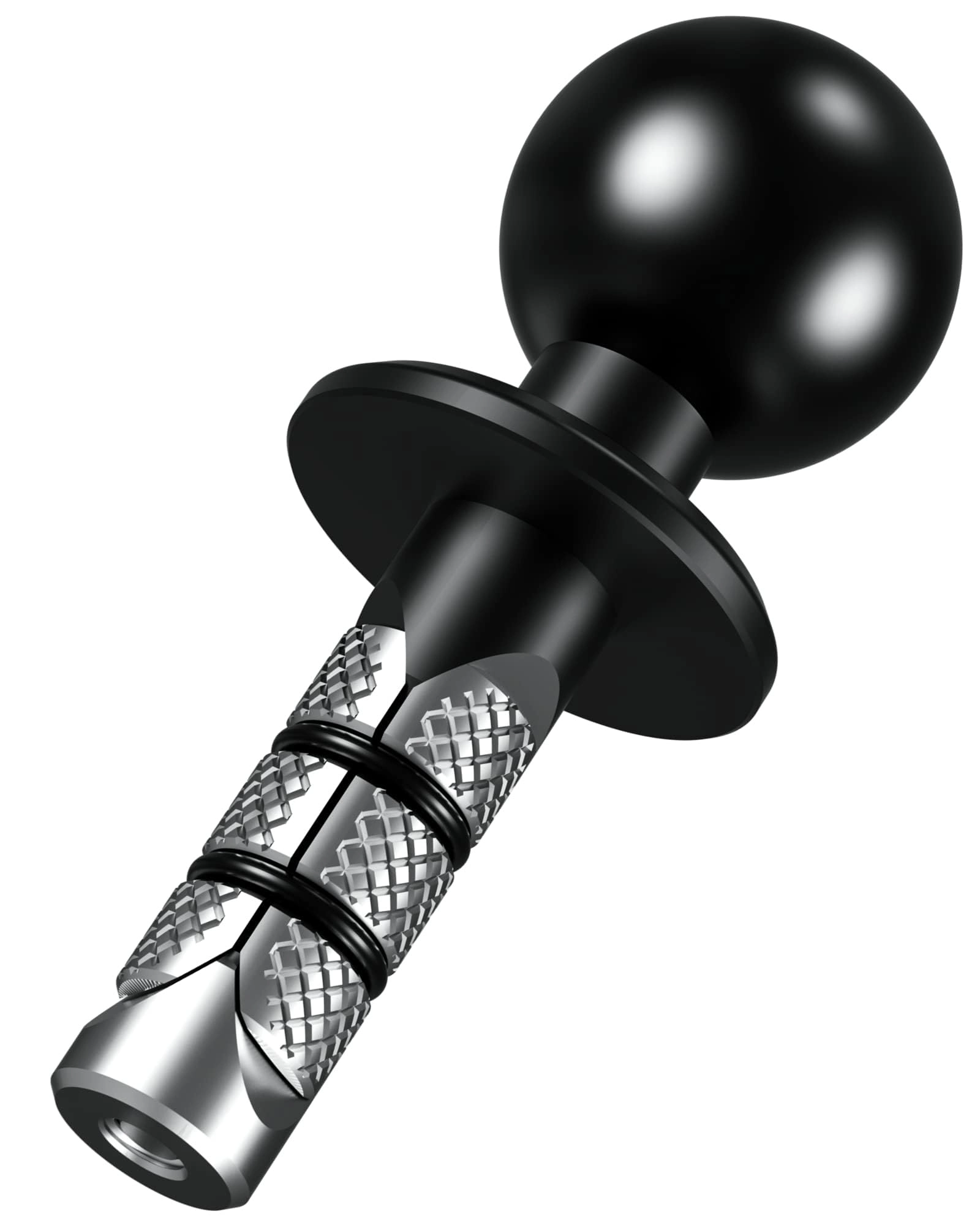 Excefore Fork Stem Mount Base - 1'' TPU Ball 12mm to 25.4mm