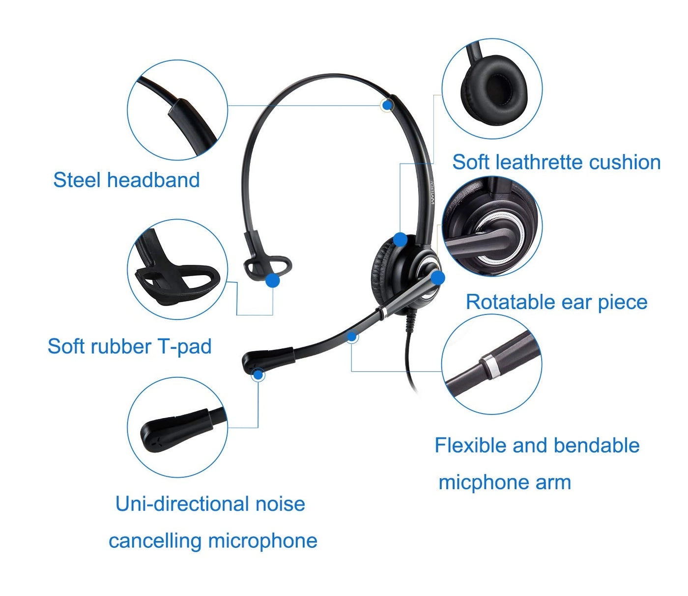 Office Headset - Wired Headset