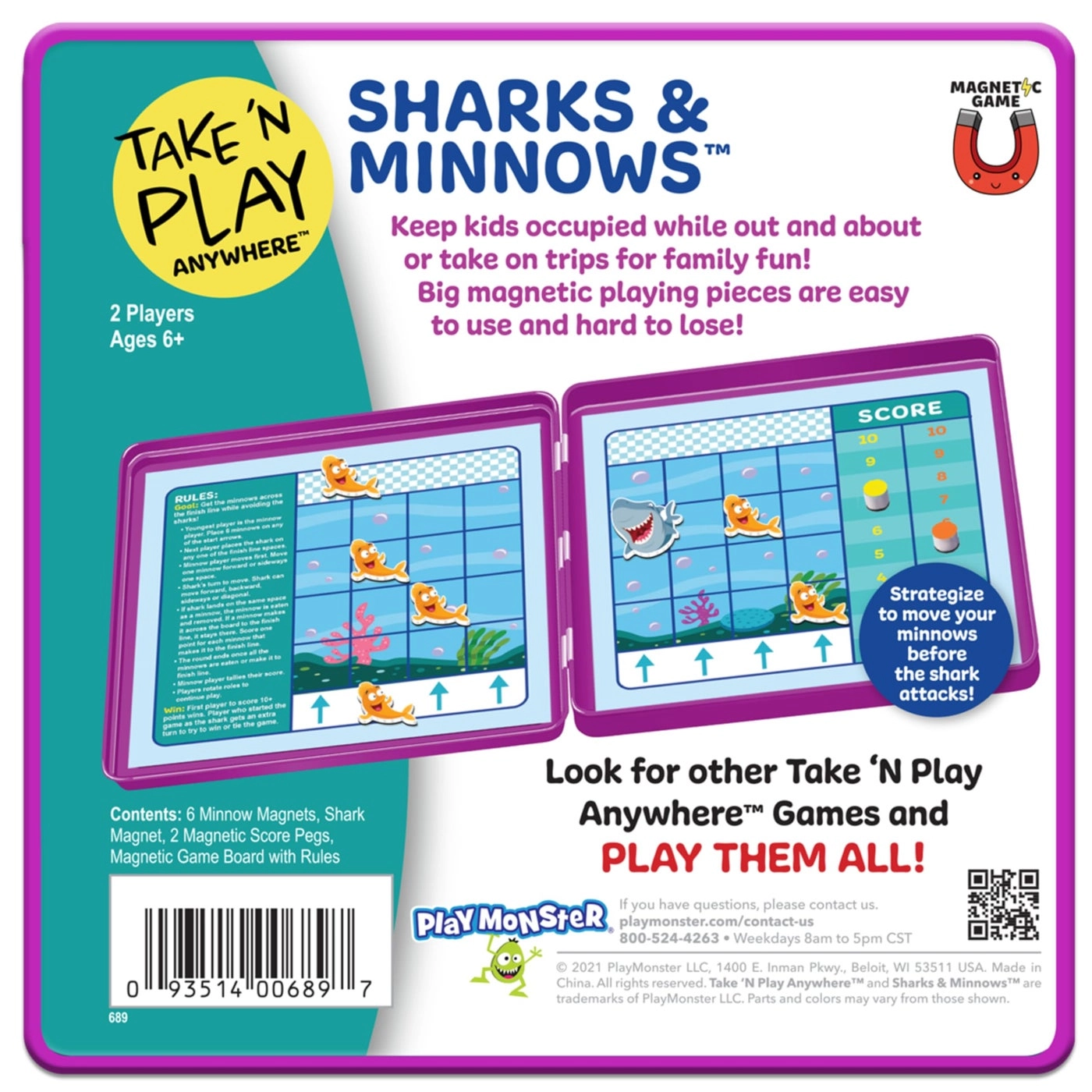 Take N Play, Anywhere Sharks & Minnows