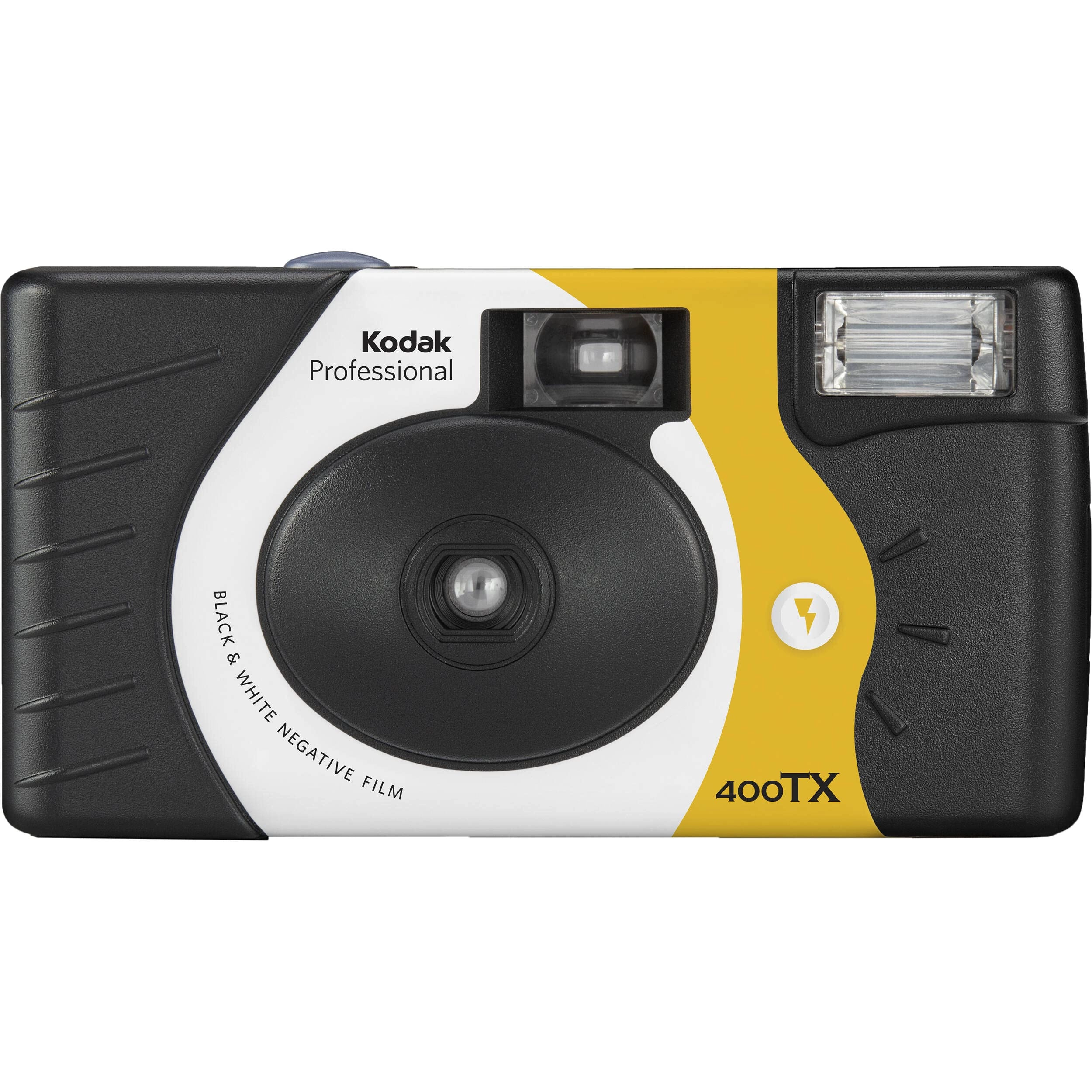 Tri-X 400 Single-Use Flash Camera - Pre-Loaded 27 Exposures + Microfiber Cloth