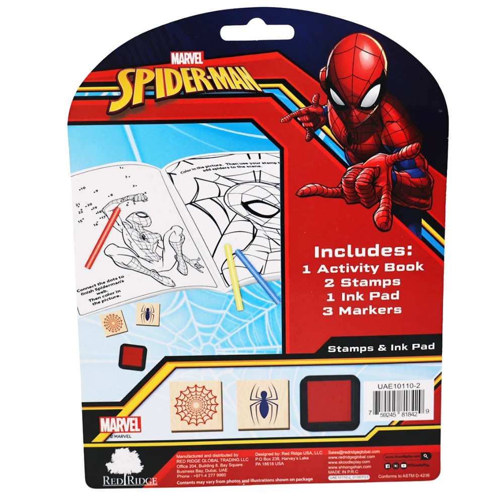 Spider Man Activity Book - Suitable for 3 Years & Above.
