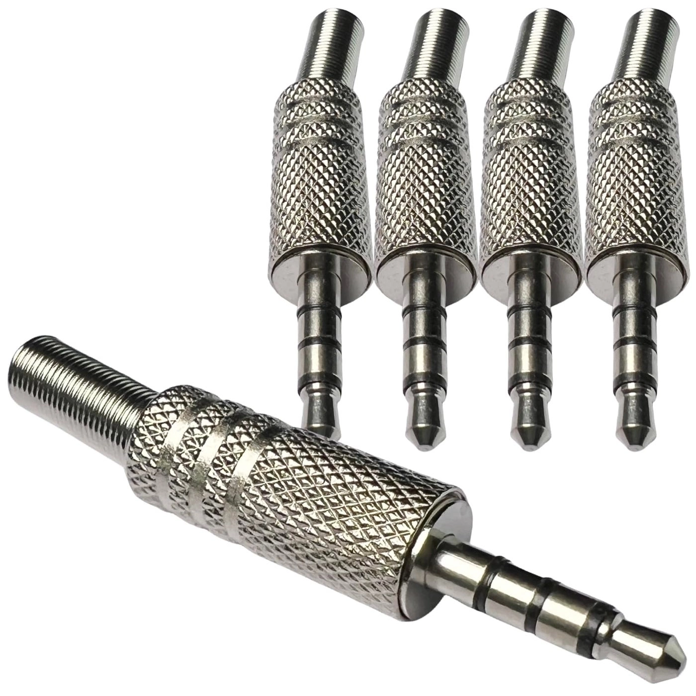 TRRS Male Plug for Headphones - 4-Pole Solder Repair