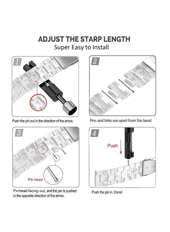 Resin Replacement Strap - 38mm 40mm 41mm