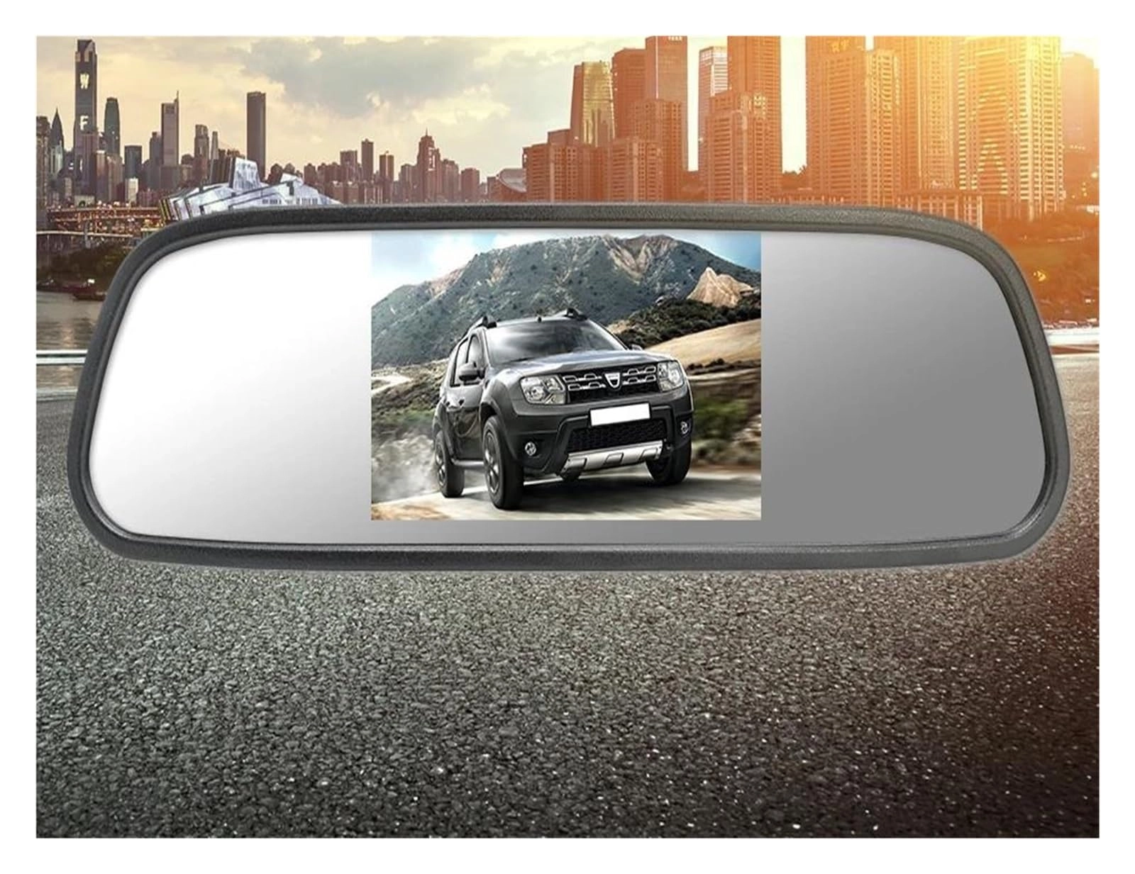 baming Car Rearview Mirror Monitor - Night vision AHD/CVBS 1920x1080P