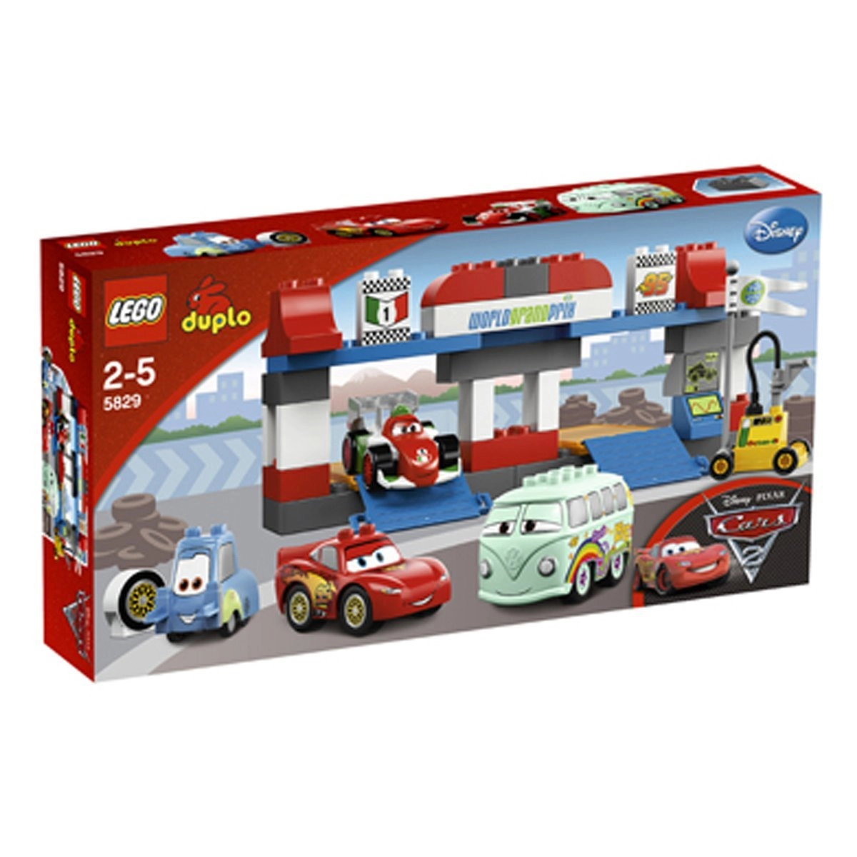 LEGO DUPLO Large Pit Stop - Cars 171 pcs