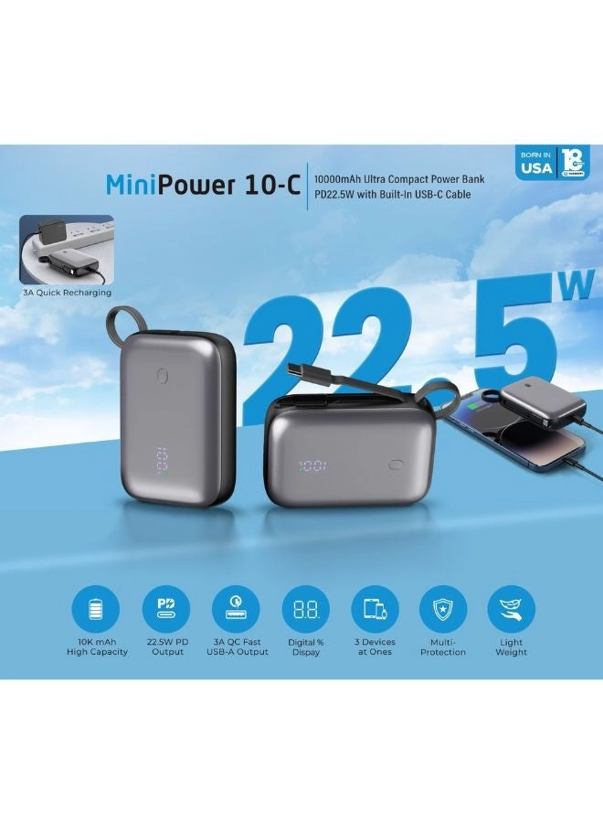 MagPower 11 - 10000mAh 22.5WPD 15W Wireless