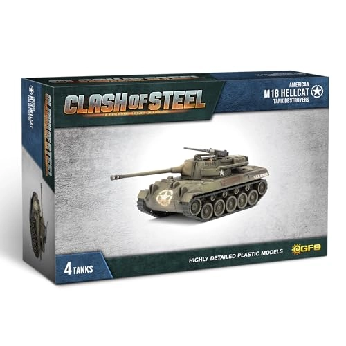 M18 Hellcat Model Kit (CSU08) Pack of 4