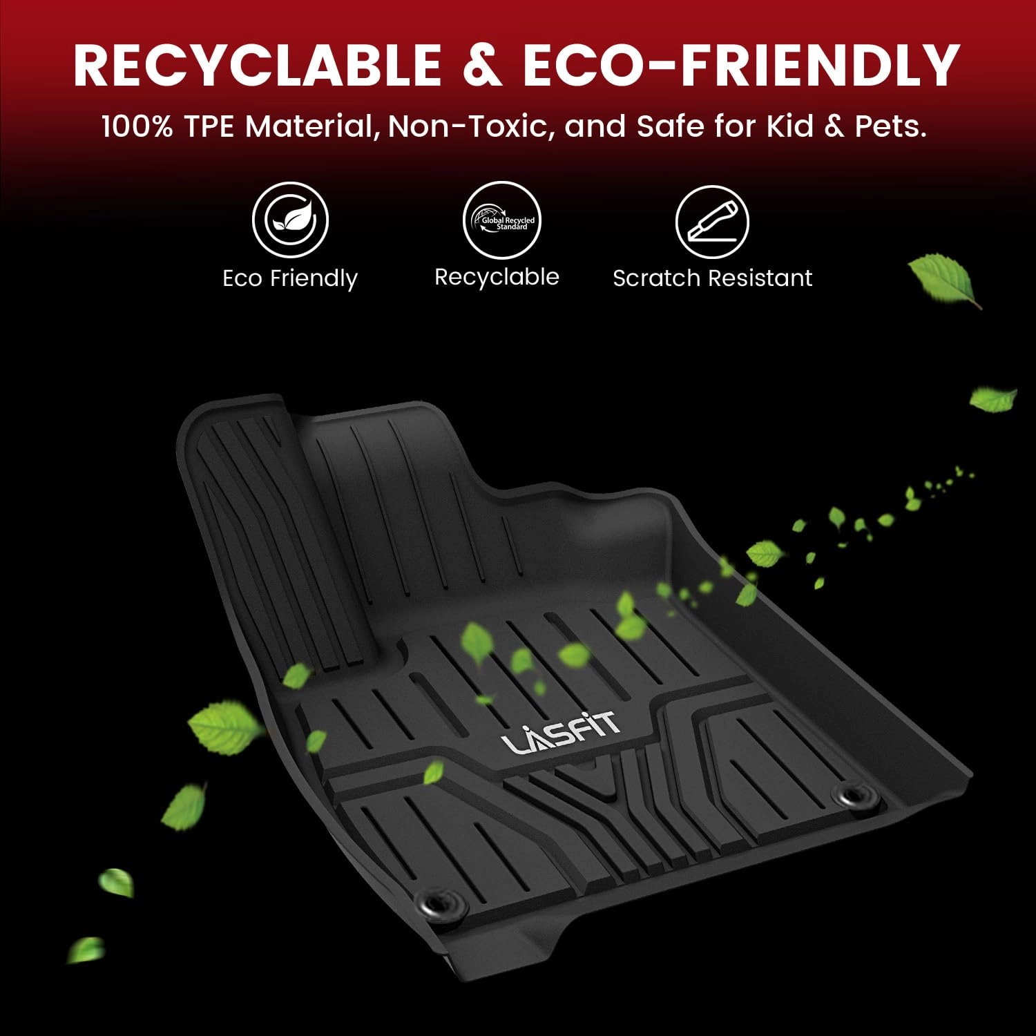 Floor Mats for Honda Pilot - 2023 2024 2025 2026 1st & 2nd & 3rd Row