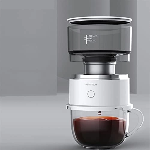 Electric Coffee Grinder - 5 Cups Portable Ceramic