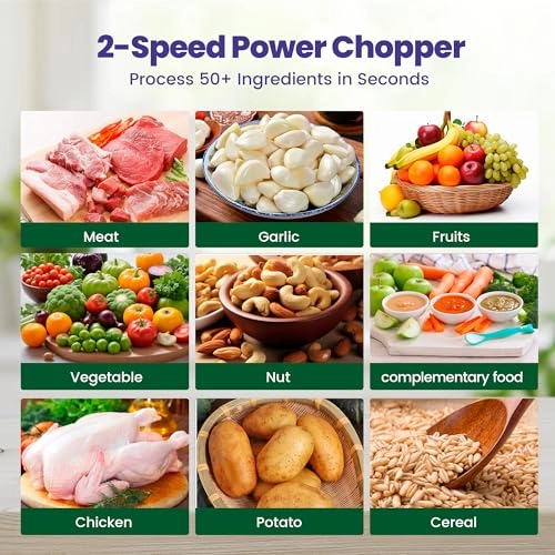 Electric Food Chopper - 12 cups