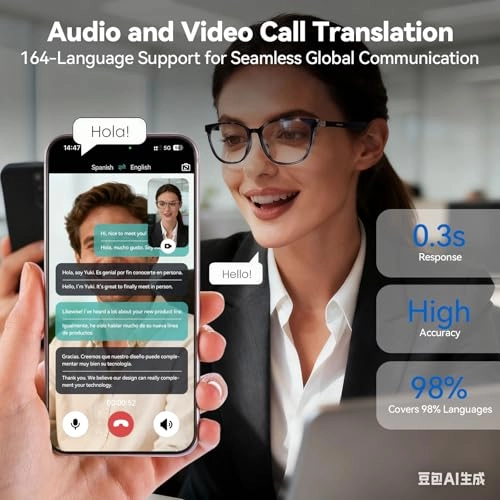 Ai Smart Glasses - Chat GPT Bluetooth Translation