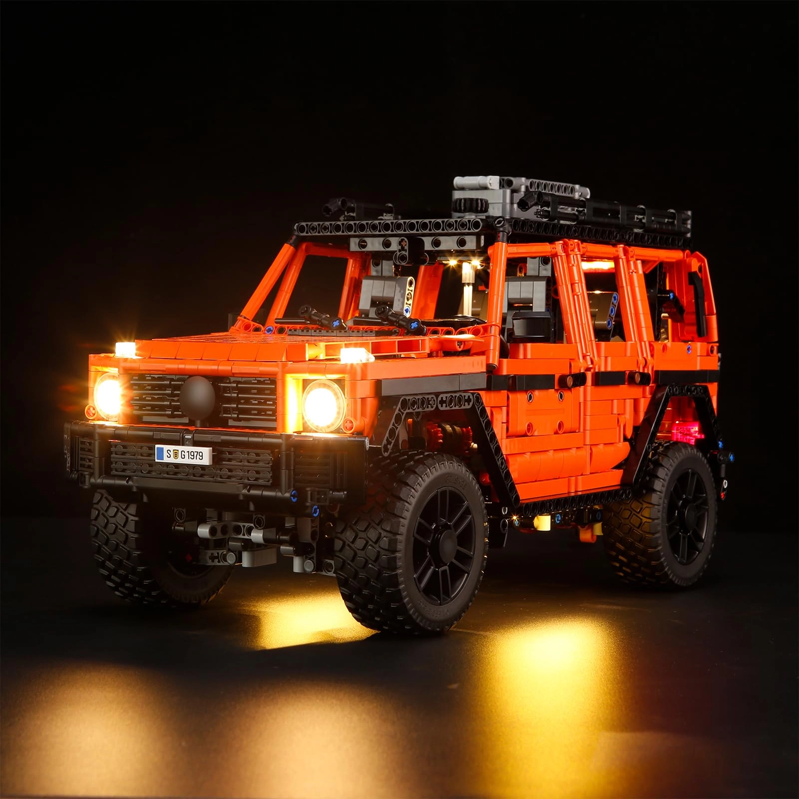 GEAMENT LED Light Kit for LEGO Mercedes-Benz G 500 Professional Line Technic 42177