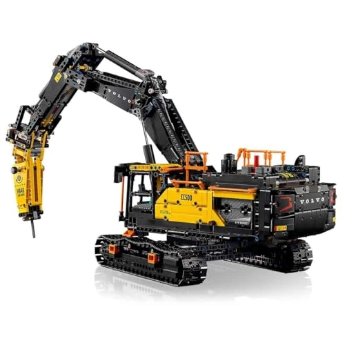 Technic Volvo EC500 Hybrid Excavator (42215) - Motorised Battery-powered Motor