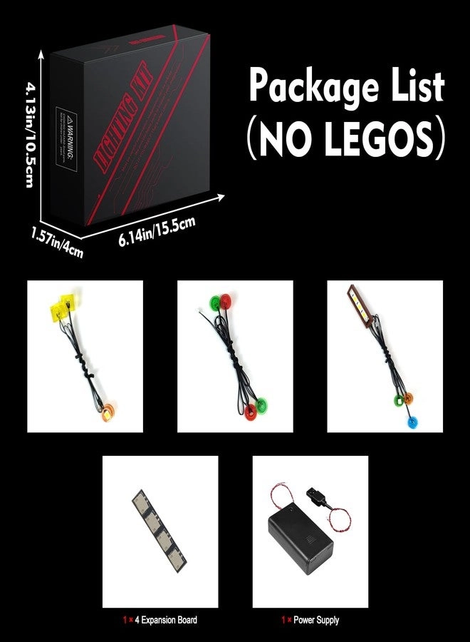LED Lighting Compatible with Lego The Badlands Mineshaft 21263, Light Kit Compatible with Lego 21263, Giving Light to Model, NOT Included The Model Set（Standard Version）