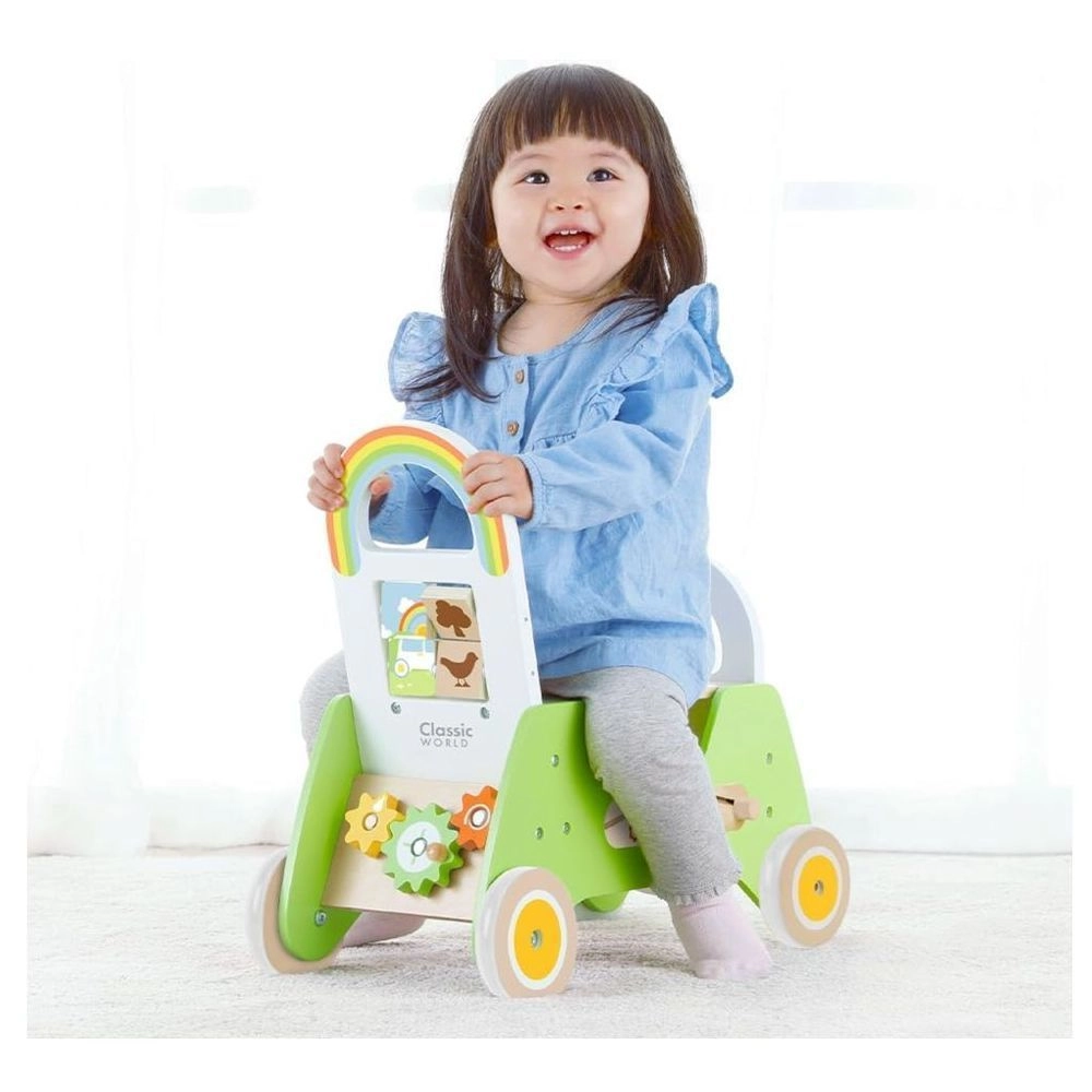 2-in-1 Rider Walker - 18 Months Multi Colour
