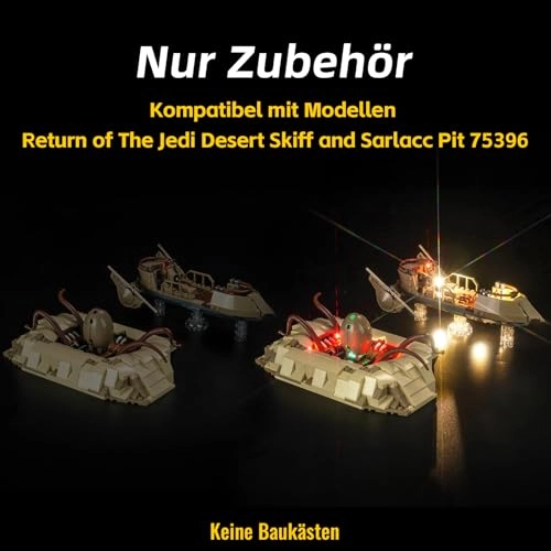 LED Light Set - Compatible with 75396 Desert Skiff & Sarlacc Pit