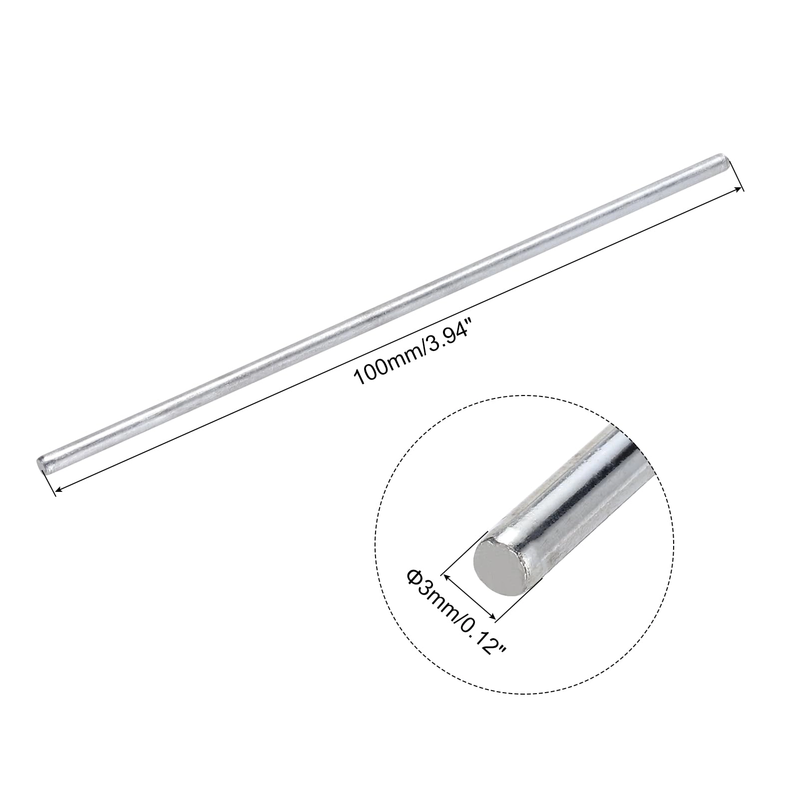 Round Rod Axles