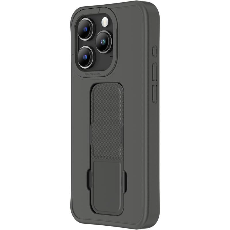 Titan Pro Back Cover Mobile Case with Stand for iPhone 15 Pro