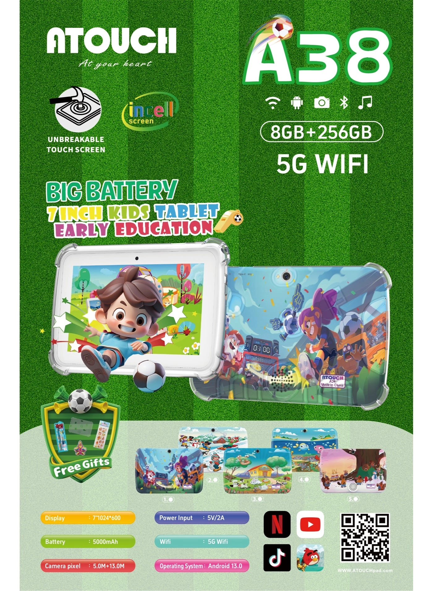 KC65 - 8GB 7in 256GB