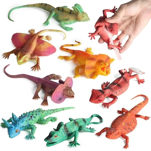 Stretchy Lizard Toys - 8 PCS