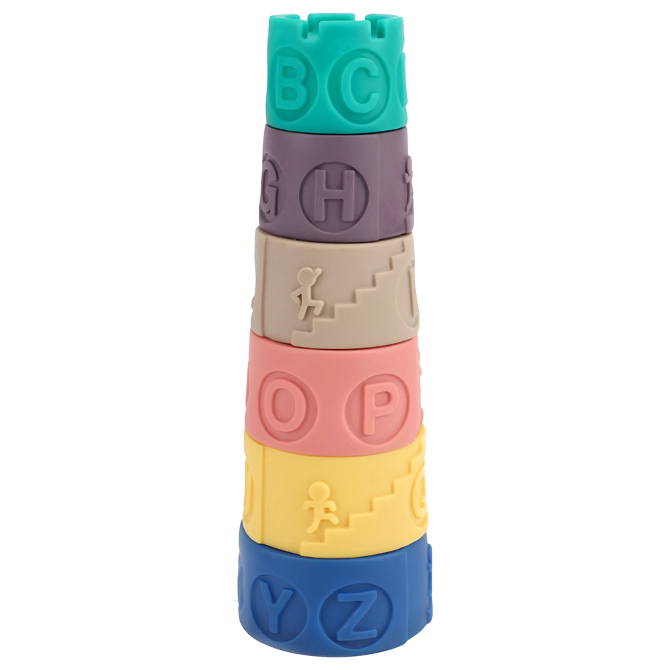 MOON Baby Educational Toys Blocks - Suitable for 2 years and above 6 pieces