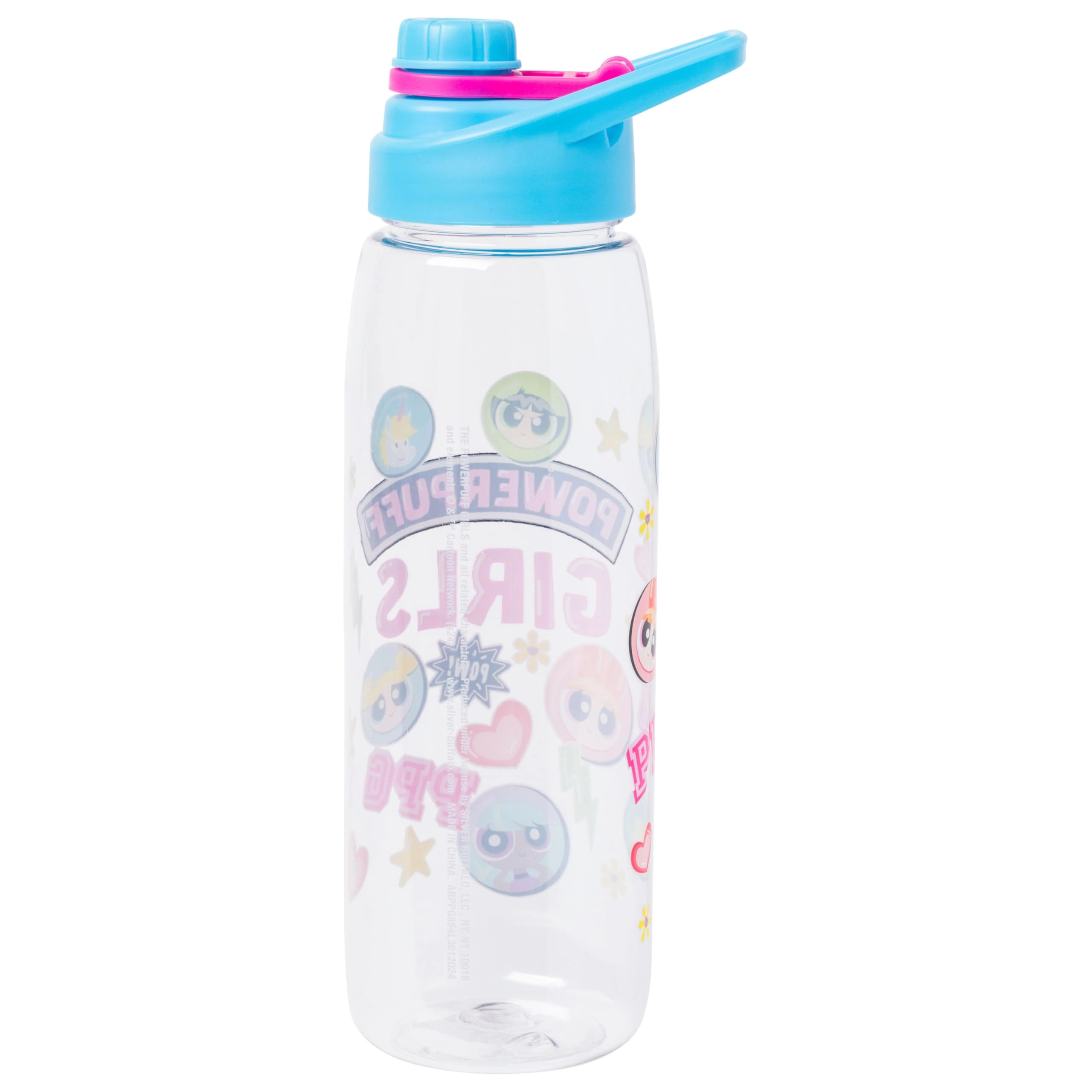 The Powerpuff Girls Water Bottle - Screw-On Lid