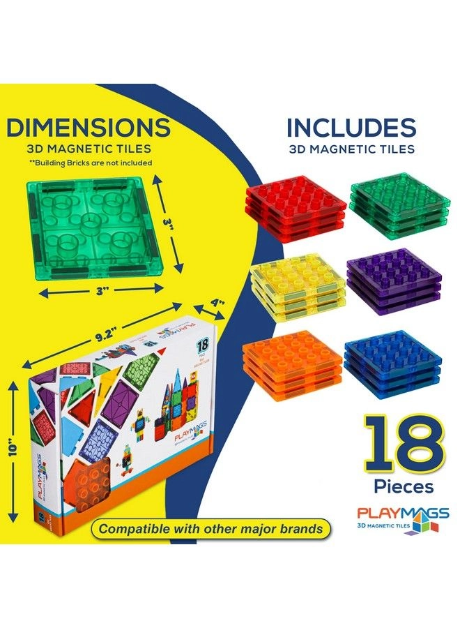 Magnetic Tiles - 18pcs